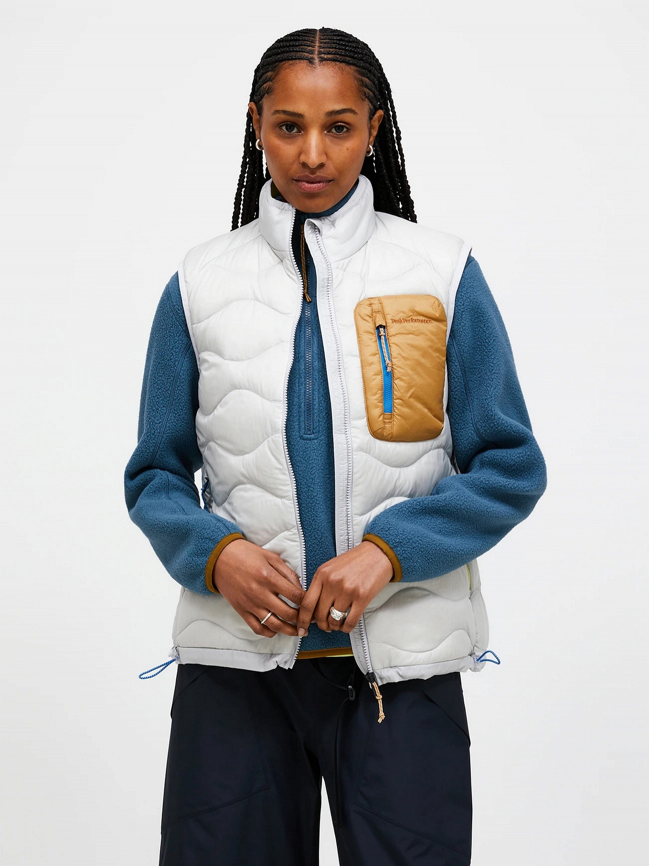 W Helium Utility Down Vest (FW25) - Peak Performance Whistler